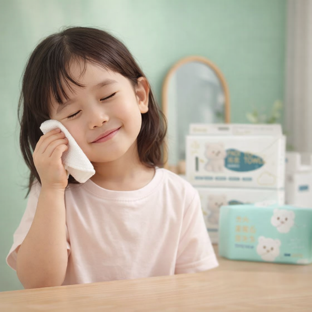 Toallas faciales no tejidas