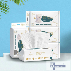 Toallitas limpiadoras faciales, 120 unidades, tejido plano, 200 x 200 mm