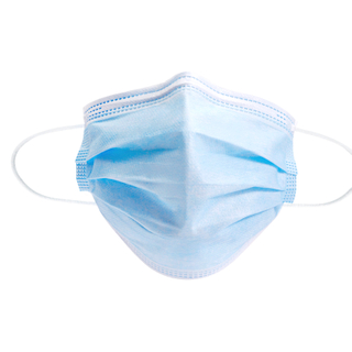 MASCARILLA FACIAL QUIRÚRGICA con gancho para la oreja, 17,5×9,5 cm – 3 CAPAS