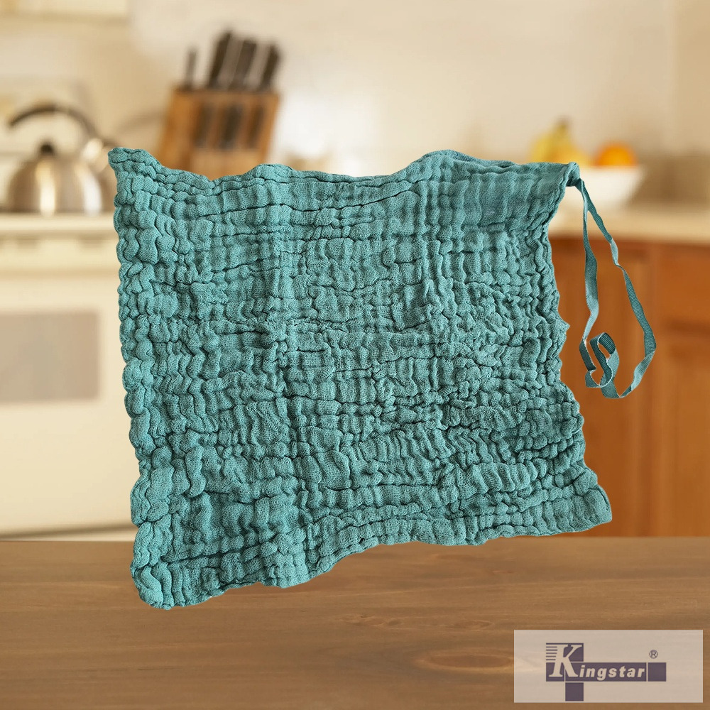 Trapo de toalla multipropósito de gasa de 45x45